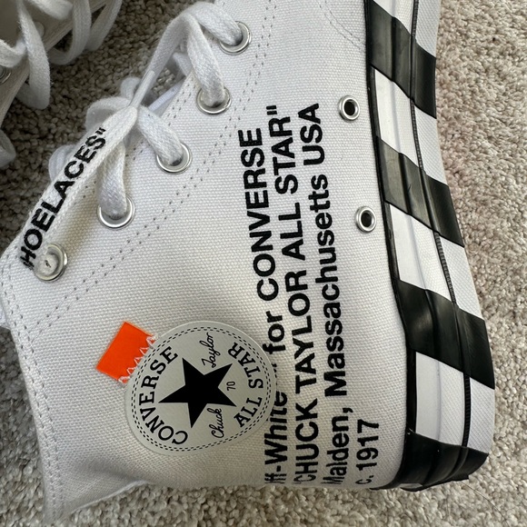 Converse Off White Chuck Taylor All Star 70 sz 11 - Picture 8 of 11
